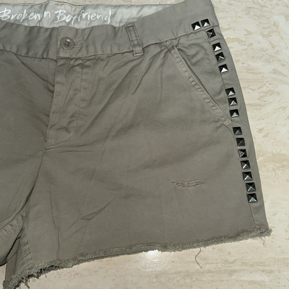 Distressed with studs JCrew short - Picture 3 of 5